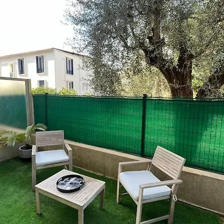 Apartment 2 Pieces Cosy Sur Hippodrome Cagnes-sur-Mer